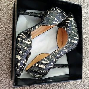 Sexy Zebra D'orsay Stilettos size 10